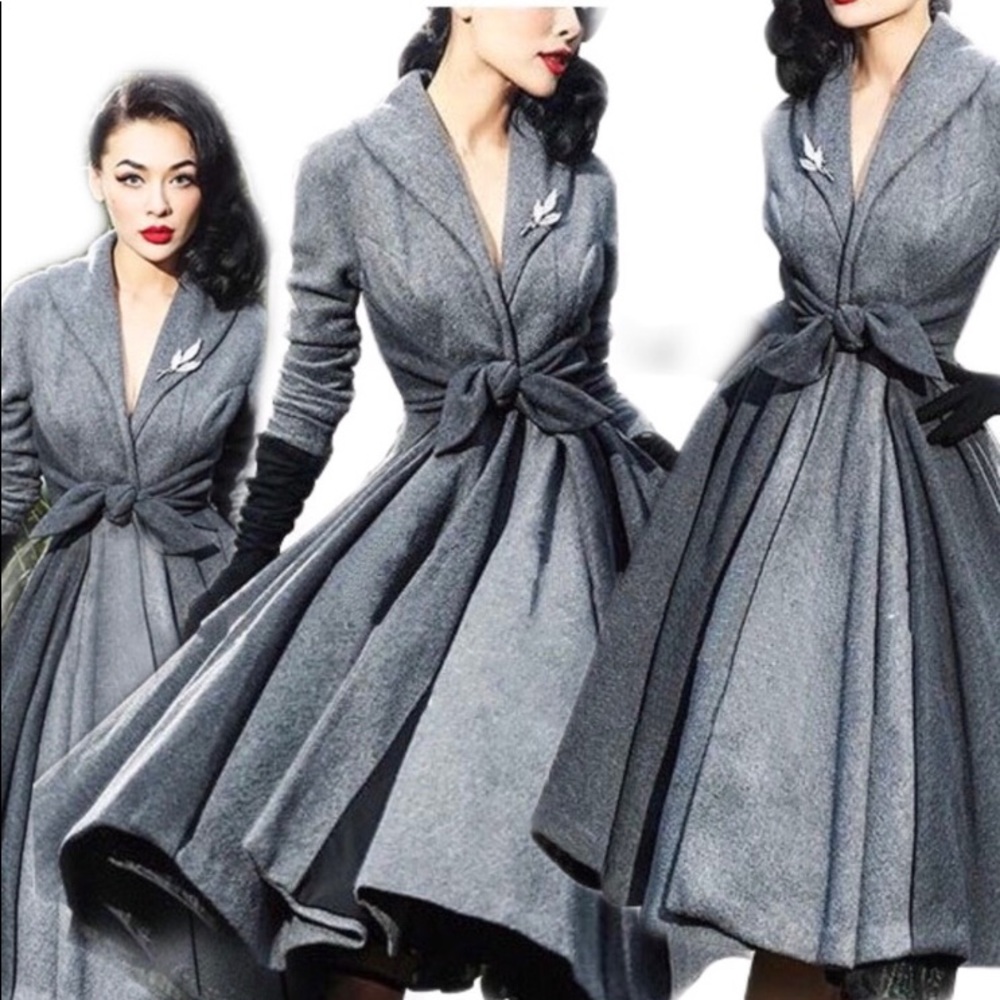 🆕 Gray Elegant Coat